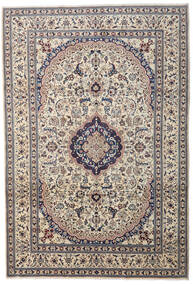  ナイン 絨毯 241X349 オリエンタル 手織り 薄い灰色/濃いグレー (ウール, ペルシャ/イラン)