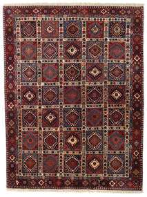 150X196 絨毯 オリエンタル ヤラメー 深紅色の/赤 (ウール, ペルシャ/イラン)