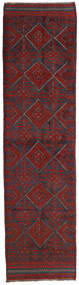  キリム ゴルバリヤスタ 絨毯 63X243 オリエンタル 手織り 廊下 カーペット 深紅色の/濃いグレー/濃い茶色 (ウール, アフガニスタン)