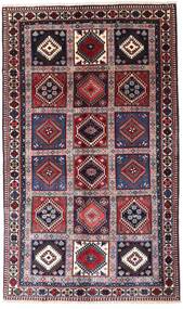  ヤラメー 絨毯 144X245 オリエンタル 手織り 暗いピンク/赤 (ウール, )