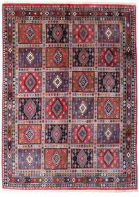 絨毯 ヤラメー 絨毯 169X232 赤/暗いピンク (ウール, ペルシャ/イラン)