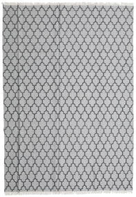  Bamboo シルク キリム 絨毯 250X350 モダン 手織り グレー/薄い灰色 大きな (ウール/バンブーシルク,)