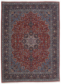 絨毯 ケルマン 303X440 グレー/赤 大きな (ウール, ペルシャ/イラン)