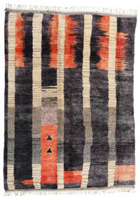  Berber Moroccan - Mid Atlas 絨毯 225X307 モダン 手織り 濃いグレー/ベージュ (ウール, )