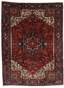  ヘリーズ 絨毯 212X290 オリエンタル 手織り 深紅色の/濃い茶色 (ウール, ペルシャ/イラン)