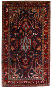  ナハバンド 絨毯 142X255 オリエンタル 手織り 深紅色の (ウール, ペルシャ/イラン)