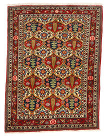 バクティアリ Collectible 絨毯 102X170 オリエンタル 手織り 濃い茶色/深紅色の (ウール, ペルシャ/イラン)