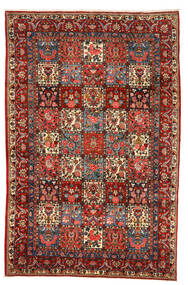  バクティアリ Collectible 絨毯 208X318 オリエンタル 手織り 深紅色の/濃い茶色 (ウール, ペルシャ/イラン)