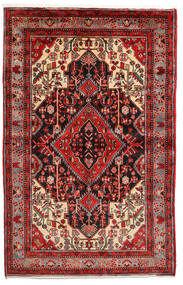  ナハバンド オールド 絨毯 153X240 オリエンタル 手織り 深紅色の/錆色 (ウール, ペルシャ/イラン)