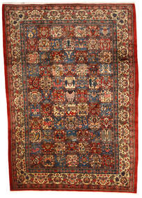  バクティアリ Collectible 絨毯 205X300 オリエンタル 手織り 深紅色の/濃い茶色 (ウール, ペルシャ/イラン)