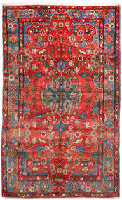  ナハバンド オールド 絨毯 156X252 オリエンタル 手織り 深紅色の/赤 (ウール, ペルシャ/イラン)