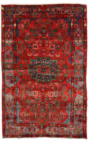  ナハバンド オールド 絨毯 154X264 オリエンタル 手織り 深紅色の/錆色 (ウール, ペルシャ/イラン)