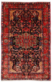  ナハバンド オールド 絨毯 157X250 オリエンタル 手織り 深紅色の/濃い茶色 (ウール, ペルシャ/イラン)
