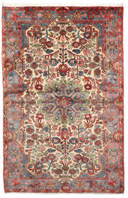  ナハバンド オールド 絨毯 152X236 オリエンタル 手織り 薄茶色/濃い茶色 (ウール, ペルシャ/イラン)