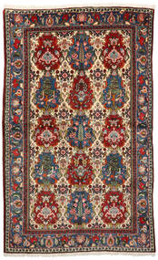  バクティアリ Collectible 絨毯 155X250 オリエンタル 手織り 濃い茶色/ベージュ (ウール, ペルシャ/イラン)
