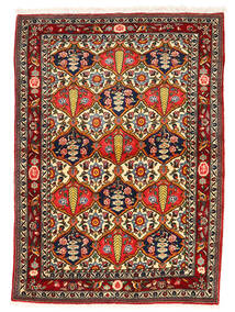 絨毯 ペルシャ バクティアリ Collectible 絨毯 106X147 茶/赤 (ウール, ペルシャ/イラン)