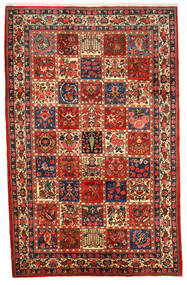  バクティアリ Collectible 絨毯 200X309 オリエンタル 手織り 深紅色の/濃い茶色 (ウール, ペルシャ/イラン)