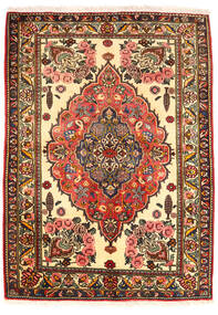  バクティアリ Collectible 絨毯 109X151 オリエンタル 手織り 濃い茶色/ベージュ (ウール, ペルシャ/イラン)