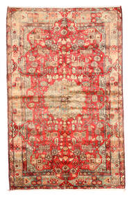  ナハバンド オールド 絨毯 157X250 オリエンタル 手織り 錆色/濃い茶色 (ウール, ペルシャ/イラン)