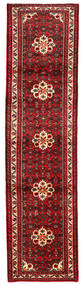  ホセイナバード 絨毯 83X267 オリエンタル 手織り 廊下 カーペット 深紅色の/赤 (ウール, ペルシャ/イラン)