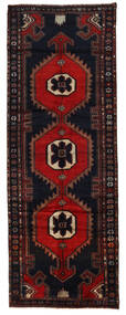  ハマダン 絨毯 104X293 オリエンタル 手織り 廊下 カーペット 深紅色の/錆色 (ウール, ペルシャ/イラン)