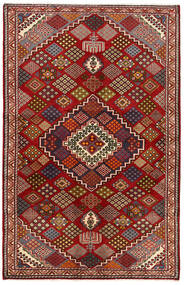 手織り ナハバンド 絨毯 135X212 ペルシャ ウール 絨毯 茶/赤 小 絨毯 