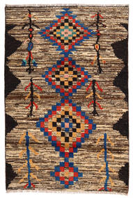  Moroccan Berber - Afghanistan 絨毯 118X178 モダン 手織り 濃い茶色/茶 (ウール, アフガニスタン)