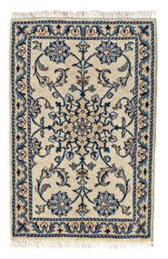  ナイン 絨毯 56X88 オリエンタル 手織り 濃いグレー/薄い灰色 (ウール, ペルシャ/イラン)