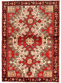  ルドバー 絨毯 108X155 オリエンタル 手織り 深紅色の/濃い茶色 (ウール, ペルシャ/イラン)