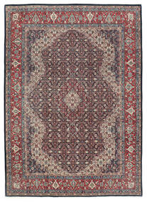 247X335 絨毯 サルーク 絨毯 オリエンタル 手織り 赤/グレー (ウール, ペルシャ/イラン)