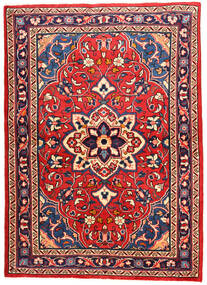  サルーク 絨毯 112X158 オリエンタル 手織り 濃い紫/深紅色の (ウール, ペルシャ/イラン)