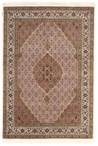  タブリーズ Royal 絨毯 164X240 オリエンタル 手織り 茶/濃い茶色 ( インド)