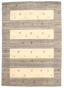  Loribaf ルーム 絨毯 168X239 モダン 手織り 薄茶色/薄い灰色 (ウール, インド)
