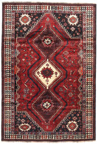 187X270 絨毯 オリエンタル カシュガイ 赤/深紅色の (ウール, ペルシャ/イラン)