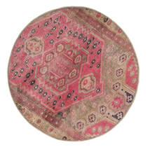 ヴィンテージ Heritage 絨毯 Ø 100 モダン 手織り ラウンド 茶/ピンク (ウール, ペルシャ/イラン)