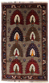  カシュガイ 絨毯 135X224 オリエンタル 手織り 深紅色の/茶 (ウール, )