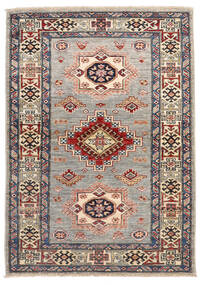  カザック Ariana 絨毯 104X146 オリエンタル 手織り 薄い灰色/薄茶色 (ウール, アフガニスタン)
