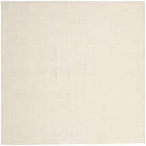  キリム ルーム - Naturvit 絨毯 250X250 モダン 手織り 正方形 黄色/暗めのベージュ色の 大きな (ウール, インド)