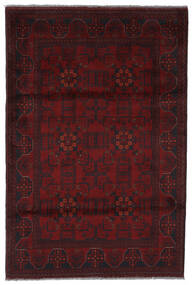  アフガン Khal Mohammadi 絨毯 129X193 オリエンタル 手織り 深紅色の (ウール, )