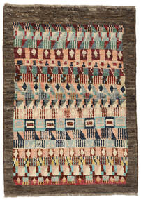  Moroccan Berber - Afghanistan 絨毯 94X133 モダン 手織り 濃いグレー/深紅色の (ウール, アフガニスタン)