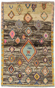  Moroccan Berber - Afghanistan 絨毯 88X138 モダン 手織り 暗めのベージュ色の/濃いグレー (ウール, アフガニスタン)