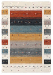  Loribaf ルーム Designer - Multi 絨毯 120X180 モダン 黄色/濃い茶色 (ウール, インド)