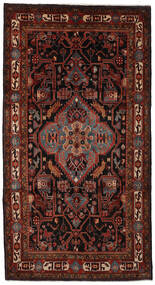  ナハバンド 絨毯 170X309 オリエンタル 手織り 廊下 カーペット 黒/濃い茶色 (ウール, ペルシャ/イラン)