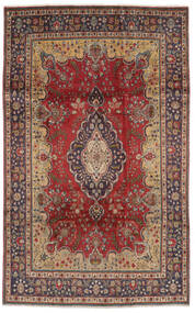186X300 絨毯 タブリーズ オリエンタル 深紅色の/茶 (ウール, ペルシャ/イラン)