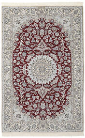  ナイン 9La 絨毯 160X250 オリエンタル 手織り 濃いグレー/黒 ( ペルシャ/イラン)