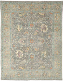  ウサク Design 絨毯 241X310 オリエンタル 手織り 深緑色の/オリーブ色 (ウール, アフガニスタン)