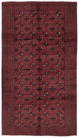  バルーチ 絨毯 155X275 オリエンタル 手織り 黒/深紅色の (ウール, )