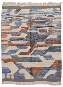  Berber Moroccan - Mid Atlas 絨毯 258X317 モダン 手織り 薄茶色/濃いグレー 大きな (ウール, モロッコ)