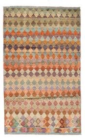  Moroccan Berber - Afghanistan 絨毯 111X185 モダン 手織り 濃い茶色/茶 (ウール, アフガニスタン)