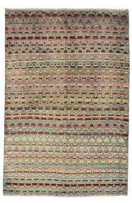  Moroccan Berber - Afghanistan 絨毯 116X176 モダン 手織り 深緑色の/オリーブ色 (ウール, アフガニスタン)